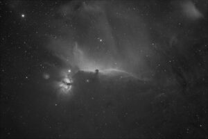 Read more about the article Horsehead and Flame Nebulas in Narrow H-alpha