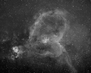 Read more about the article IC 1805 (Heart Nebula) in H-alpha