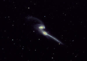 Read more about the article NGC 4676 (Mice Galaxies) – Colliding Galaxies