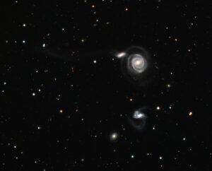 Read more about the article Arp 297 – NGC 5754 and Associated Interacting Galaxies